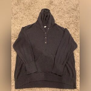 Kate Quinn, size 1xl, dark grey, long sleeve pullover